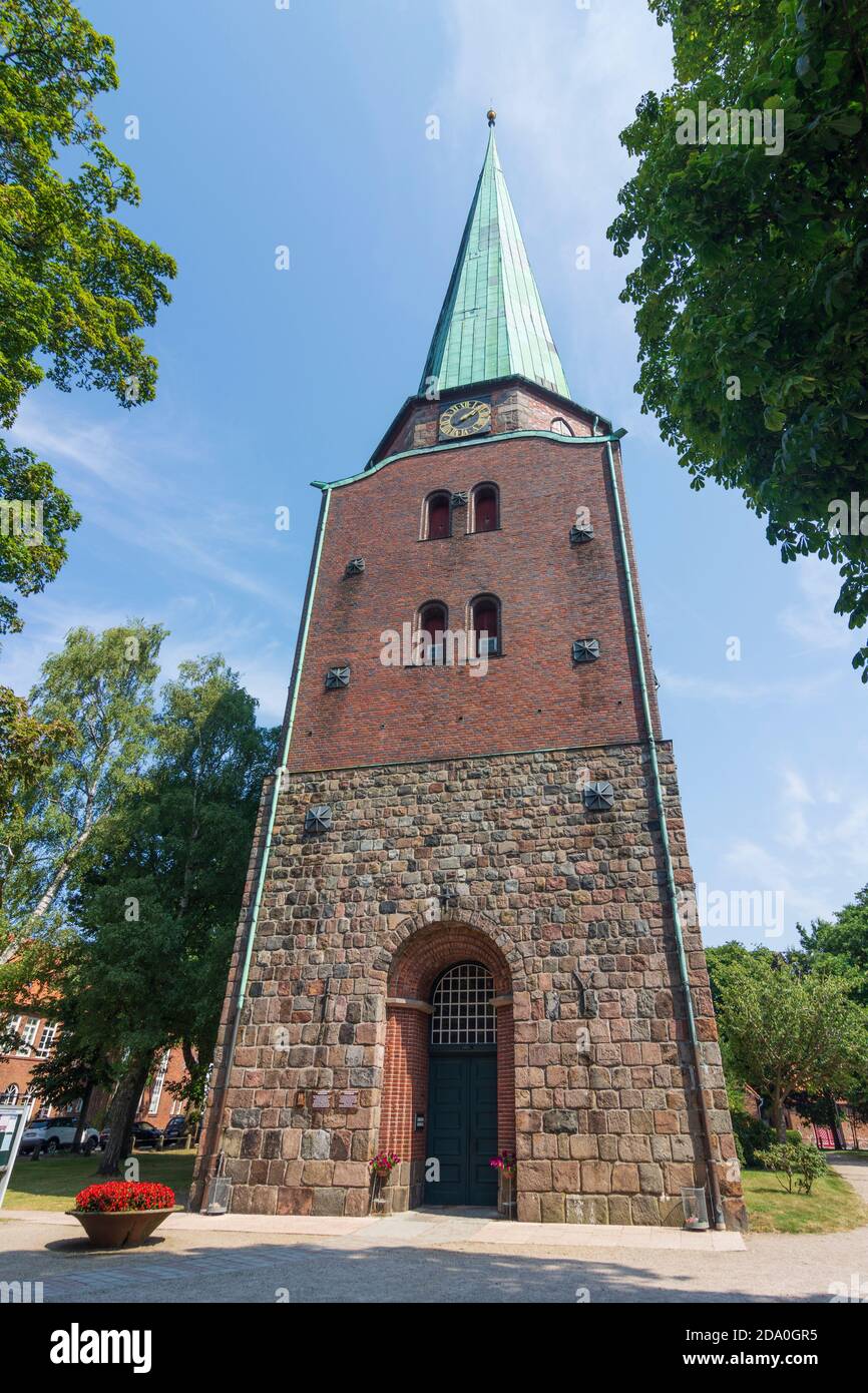 Lübeck : eglise Saint-Lorenz, Vieille ville de Travemünde, Ostsee (Mer Baltique), Schleswig-Holstein, Allemagne Banque D'Images