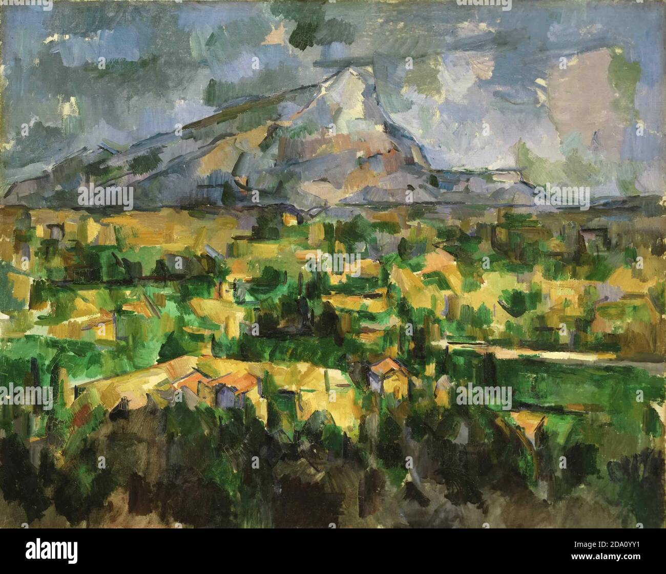 Paul Cézanne, Français, 1839-1906 -- Mont Sainte-victoire Banque D'Images
