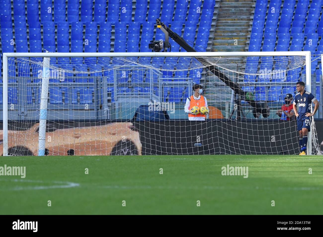 Rome, ITA. 08 novembre 2020. Danilo de Juventus, Latium / Juventus, Serie A Credit: Independent photo Agency/Alamy Live News Banque D'Images Rome, ITA. 08 novembre 2020. Danilo de Juventus, Latium / Juventus, Serie A Credit: Independent photo Agency/Alamy Live News Banque D'Images