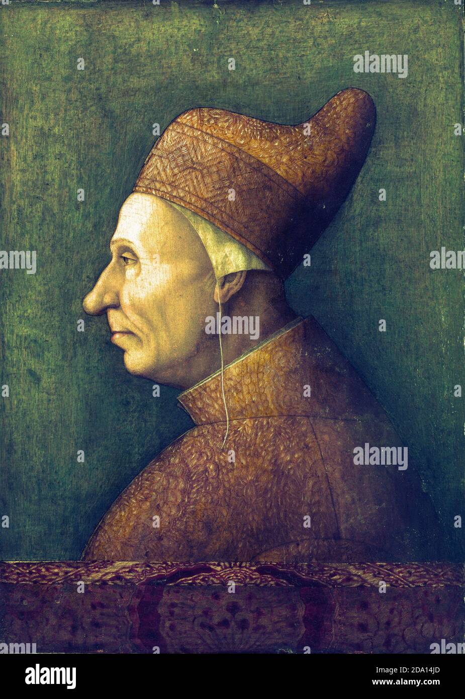 BELLINI, Gentile - Doge Niccolo Marcello, peinture à l'huile ancienne européenne, style classique Banque D'Images