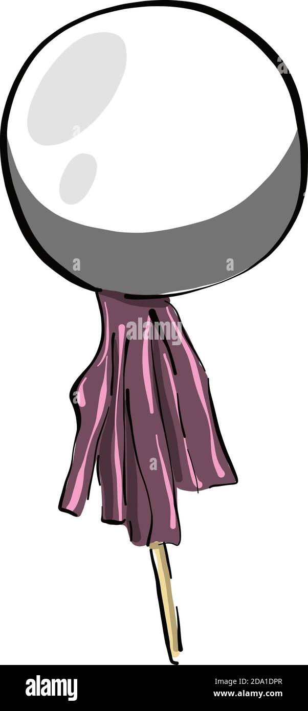 Bulle avec tulle,illustration,vecteur sur fond blanc Illustration de Vecteur