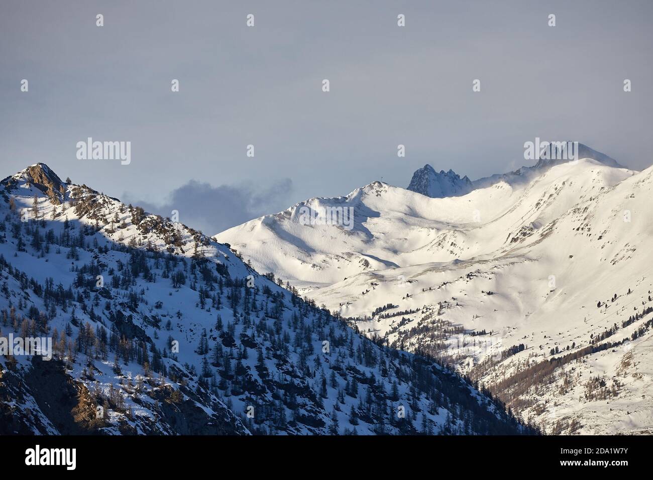 Montagnes des Alpes Banque D'Images