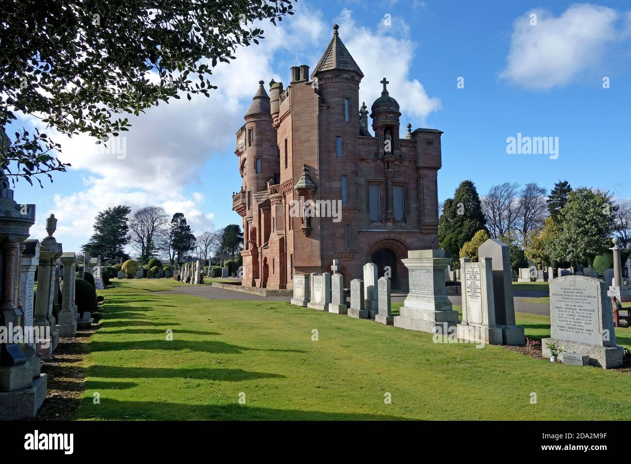 Chapelle mortuaire, Arbroath, Angus, Écosse Banque D'Images