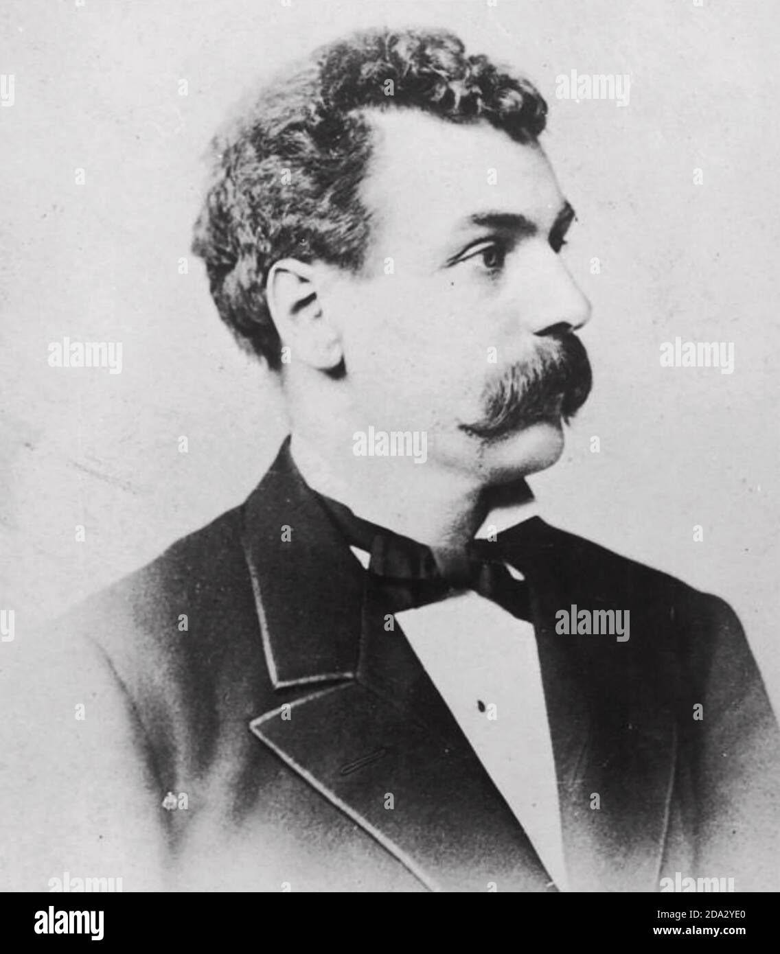 HENRY SLADE (1835-1905) média frauduleux américain Banque D'Images