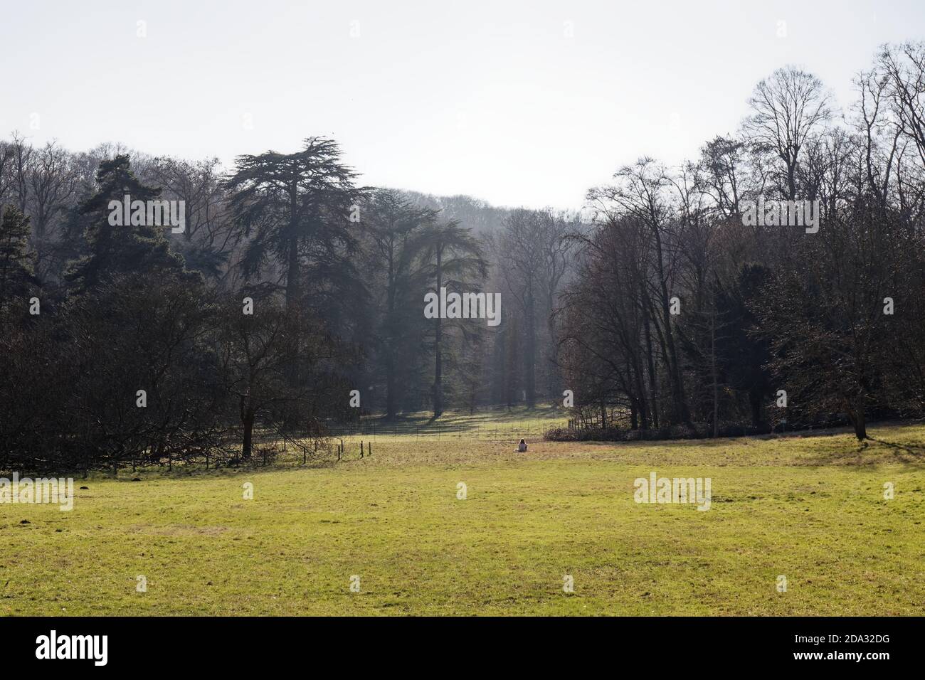 Chatenay-Malabry, France - Jardins de la Maison Chateaubriand Banque D'Images