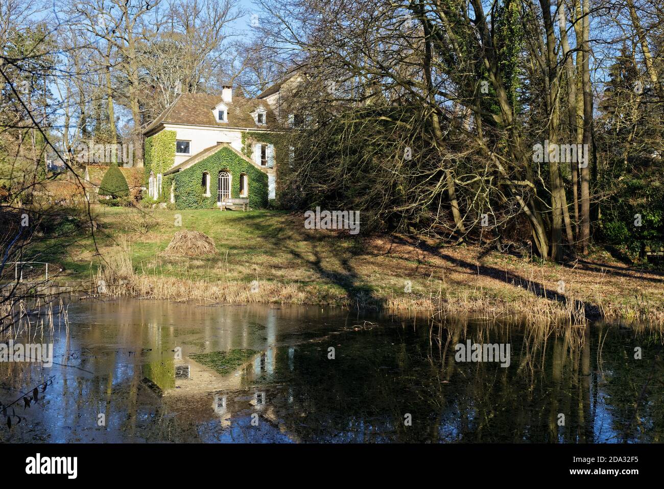 Chatenay-Malabry, France - l'Ile verte Banque D'Images