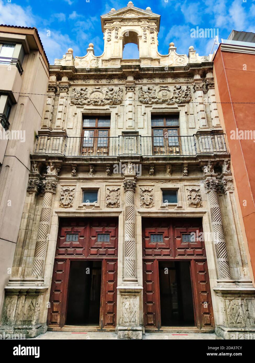 Façade de l'église et musée de la passion dans le Centre historique de Valladolid Banque D'Images