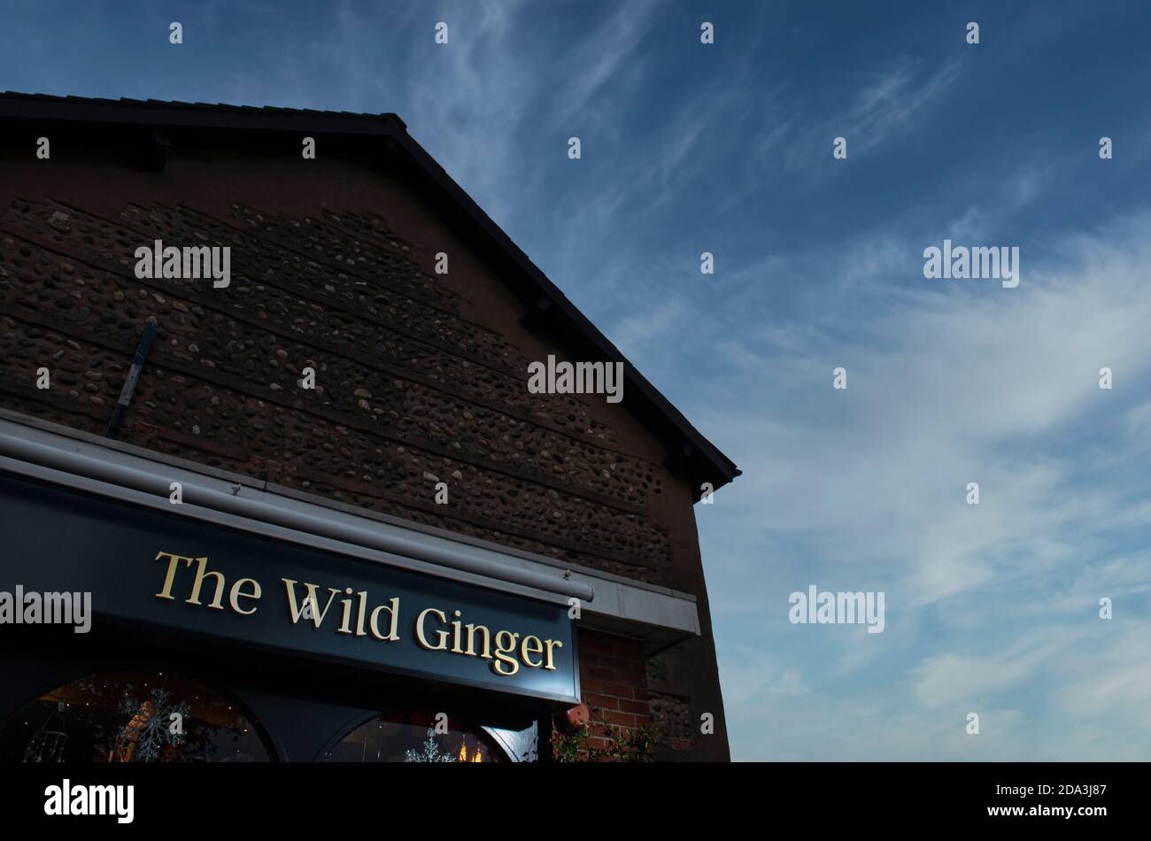 The Wild Ginger, magasin, Ansdell, Lytham, St Annes, Lancashire. Banque D'Images