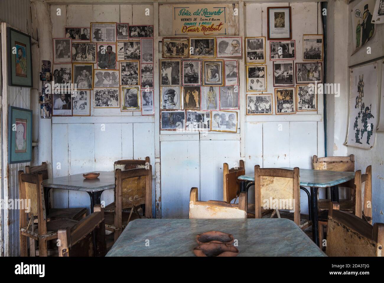 Cuba, Province de Santiago de Cuba, Santiago de Cuba, Casa de la Tradiciones - Music house/bar Banque D'Images
