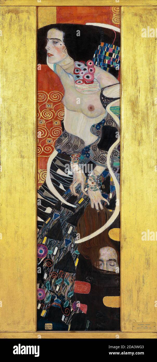 Art par Gustav Klimt, Judith II, 1909 Banque D'Images