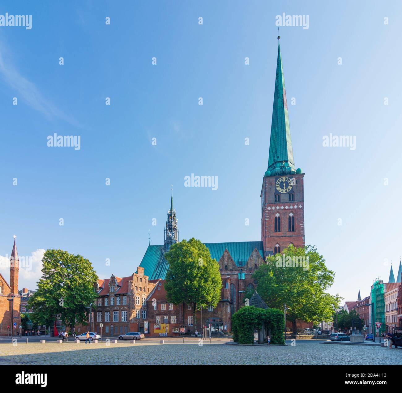 Lübeck : eglise Jakobikirche, Ostsee (Mer Baltique), Schleswig-Holstein, Allemagne Banque D'Images