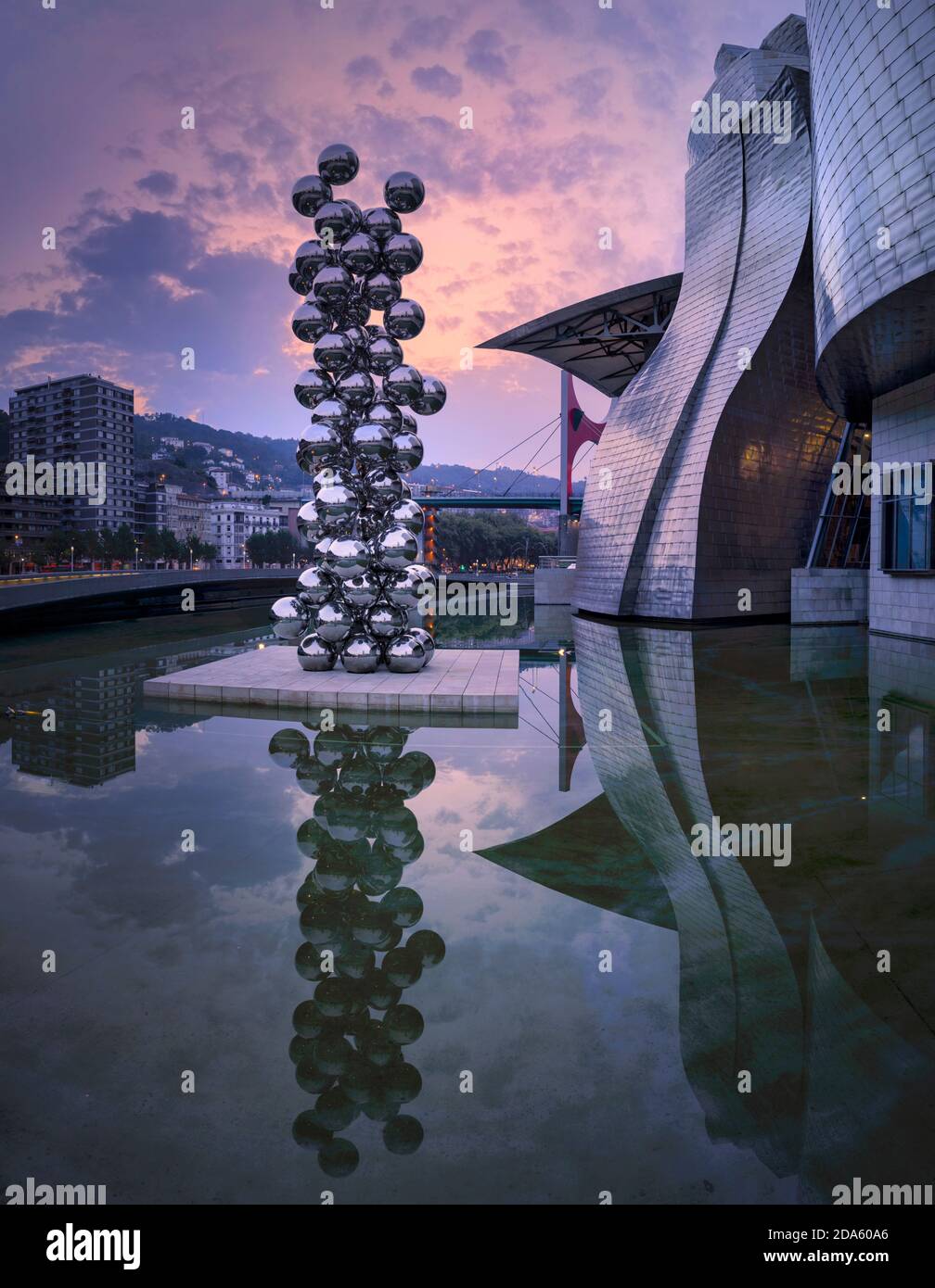Guggenheim Museum, Bilbao, Pays Basque, Espagne Banque D'Images