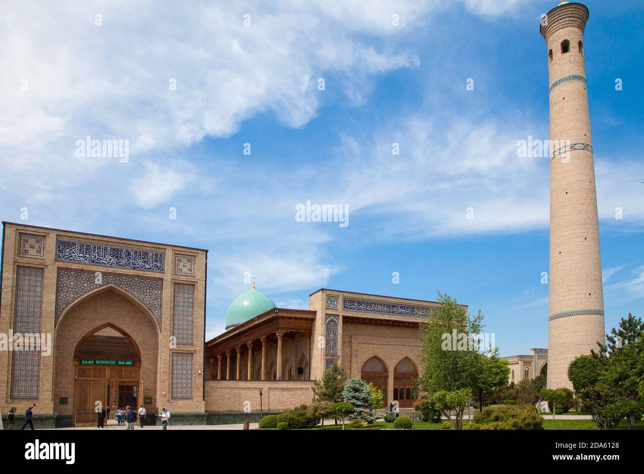 Complexe Khast Imam à Tachkent, Ouzbékistan. 29 avril 2019 Voyage. Asie centrale. Banque D'Images