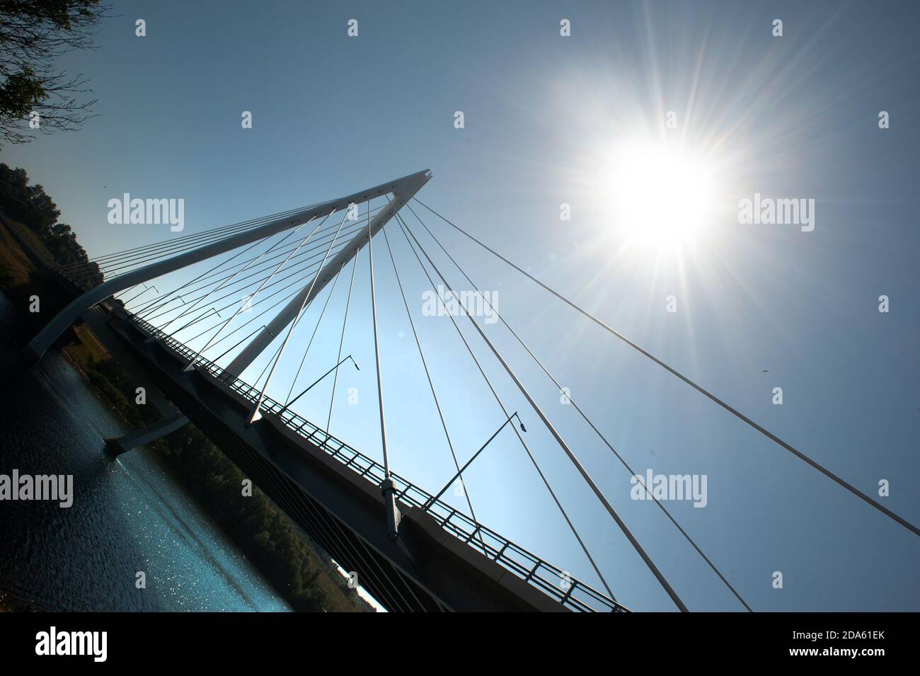 Northern Spire Bridge, Sunderland Banque D'Images