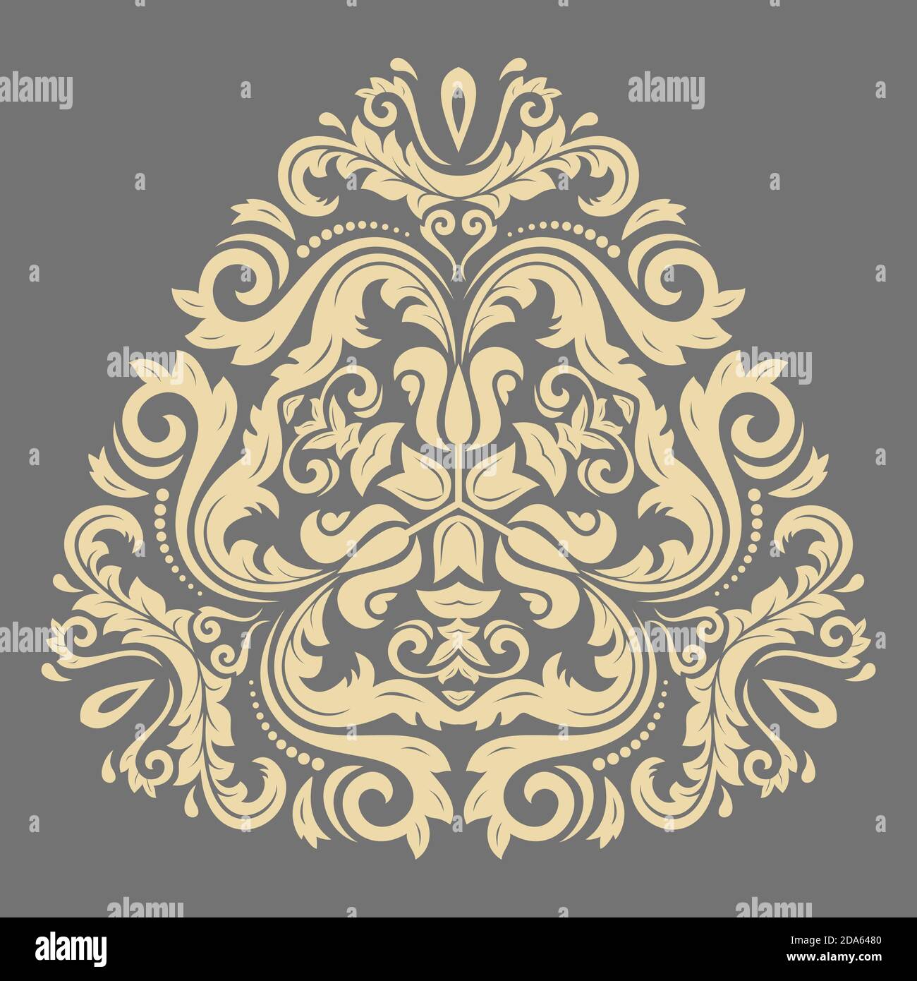 Élégante décoration vectorielle. Style classique Illustration de Vecteur