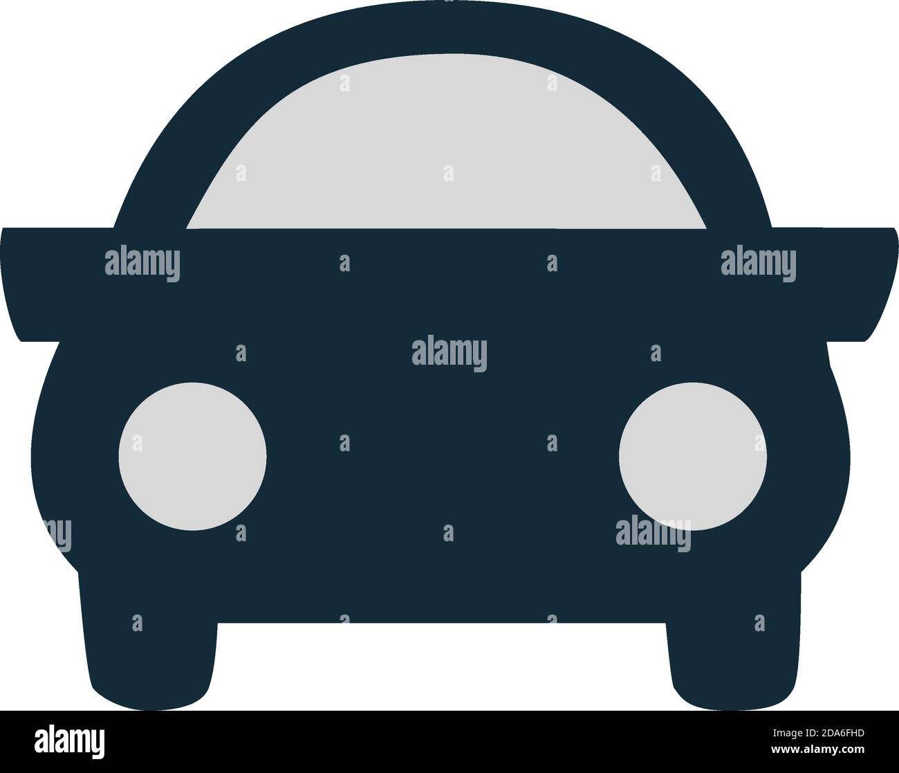 Icône voiture.icône vecteur taxi. Icône monochrome. Illustration de Vecteur