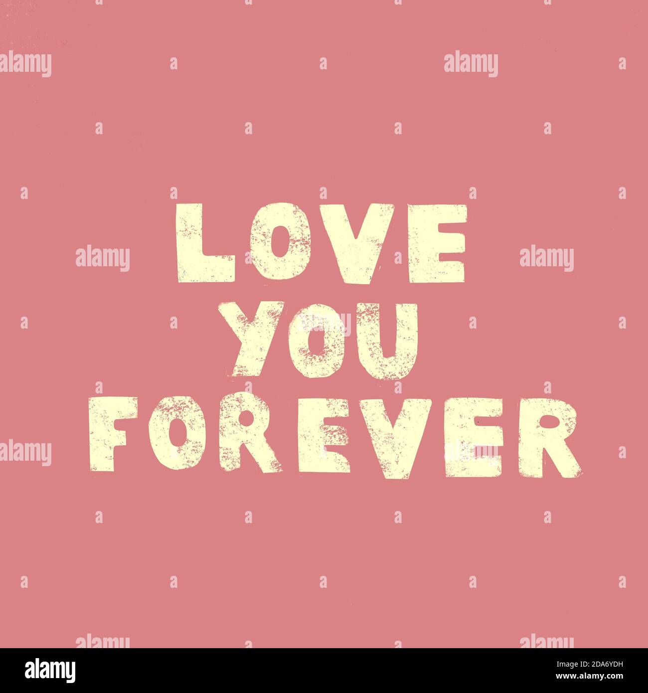 I Love You Forever Banque D Image Et Photos Alamy