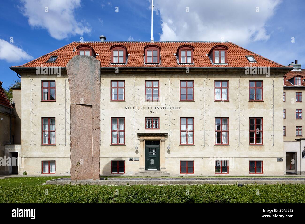 Niels Bohr Institute (Niels Bohr Institutet), Blegdamsvej, Copenhague, Danemark Banque D'Images