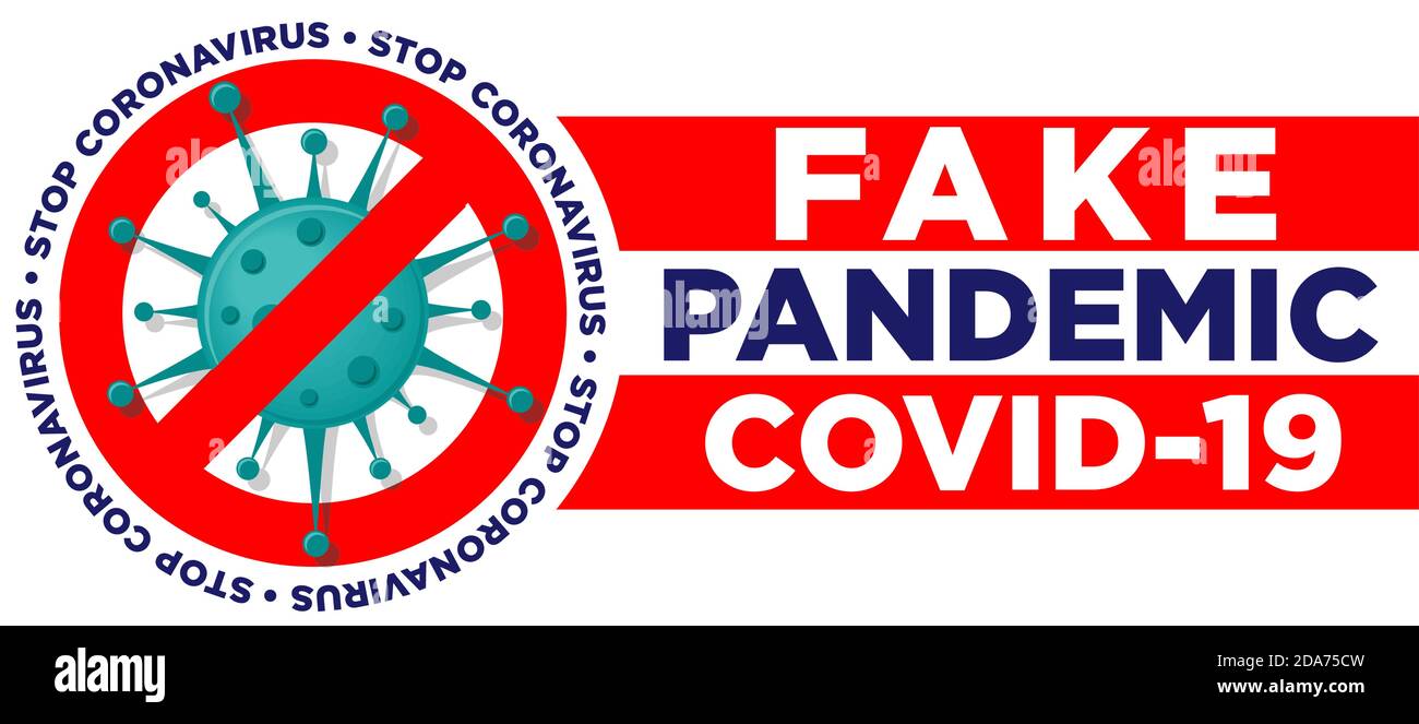 Fausses nouvelles sur COVID-19. Infodemic pendant la pandémie du coronavirus. Concept de protection contre la manipulation de médias de mauvaise information. Illustration, vecteur Illustration de Vecteur