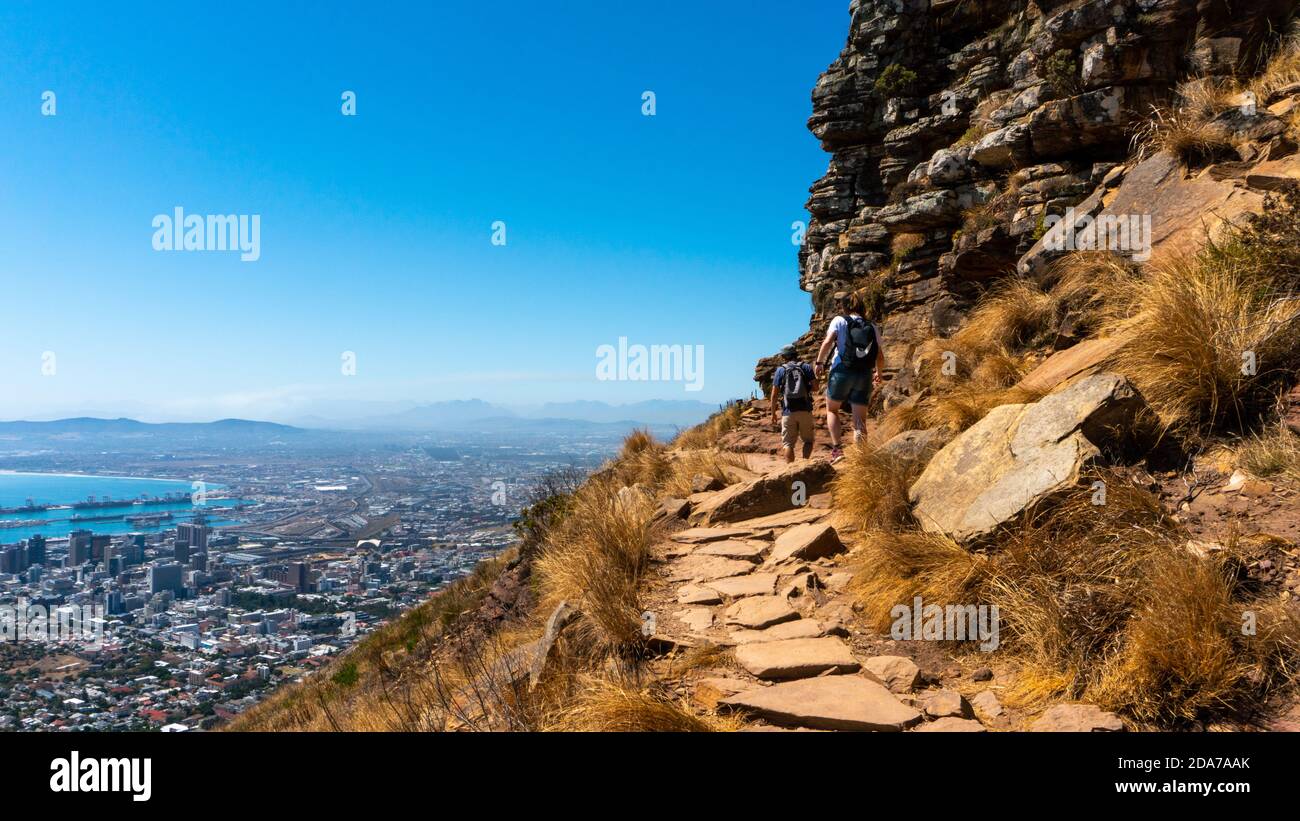 La montagne de Lion's Head. Banque D'Images