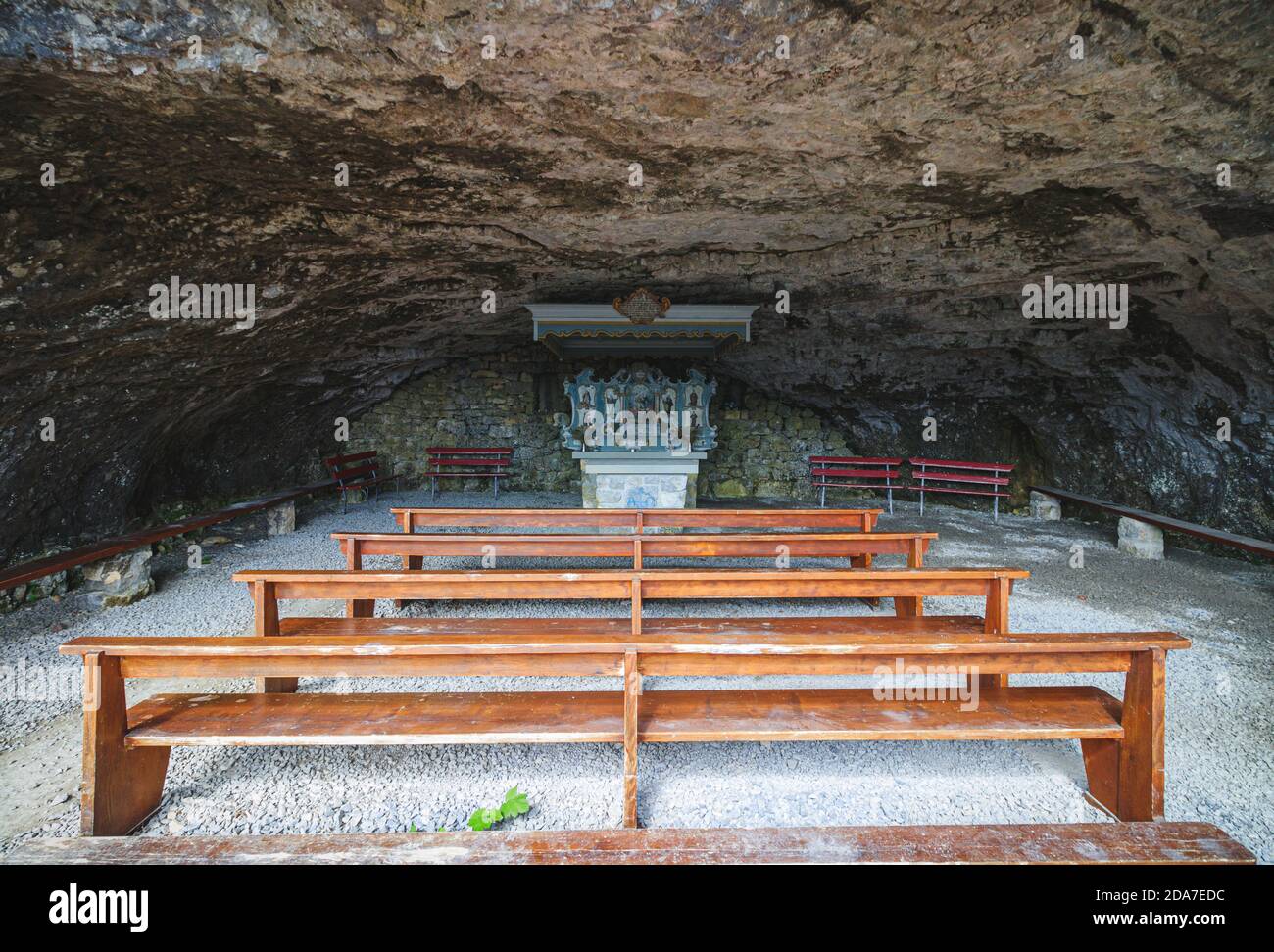 Gasthaus Aescher Wildkirchli Appenzeller Land Banque D'Images