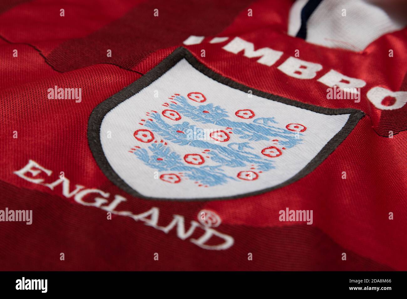 Maillot De Football Angleterre 1997-1999 Domicile - Umbro Taille XL - État Très Bon