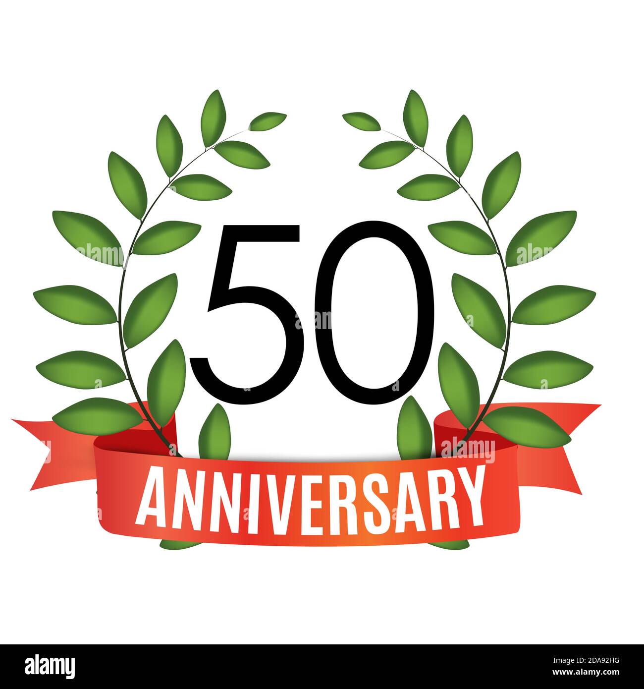 Modele Anniversaire 50 Ans Avec Ruban Rouge Et Couronne Laurel Illustration Photo Stock Alamy Modele Anniversaire 50 Ans Avec Ruban Rouge Et Couronne Laurel Illustration Photo Stock Alamy