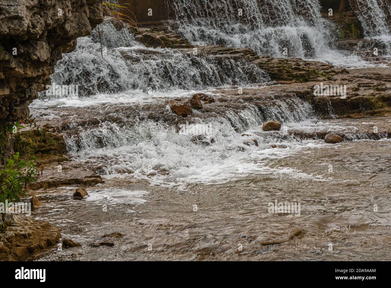 McGowan Falls conservation Area Durham Owen Sound Ontario Canada in été Banque D'Images