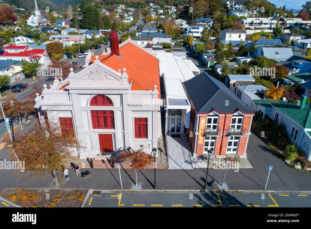 Nelson Centre for musical Arts, Nouvelle-Zélande Banque D'Images
