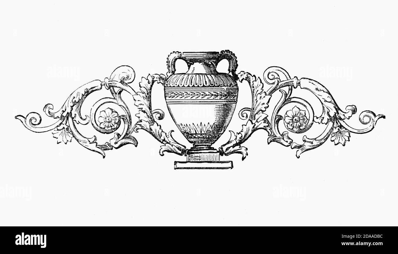 L'espace entre les paragraphes d'une rupture de section est parfois accompagné de symboles ornementaux. Un tel dispositif typographique peut être spécifiquement appelé dinkus, symbole de saut d'espace, séparateur de paragraphe, séparateur de paragraphe, séparateur horizontal, saut de pensée, ou comme un exemple de filigrane ou de fleuron. Les sauts de section ornementaux peuvent être créés à l'aide de glyphes, de lignes de lozenges, de dingbats ou d'autres symboles divers. Banque D'Images