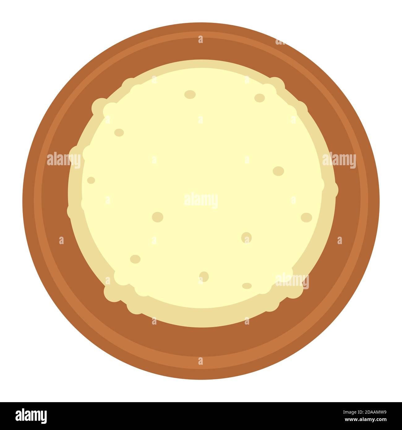 Riz dans un bol, vecteur alimentaire chinois et japonais Illustration de Vecteur