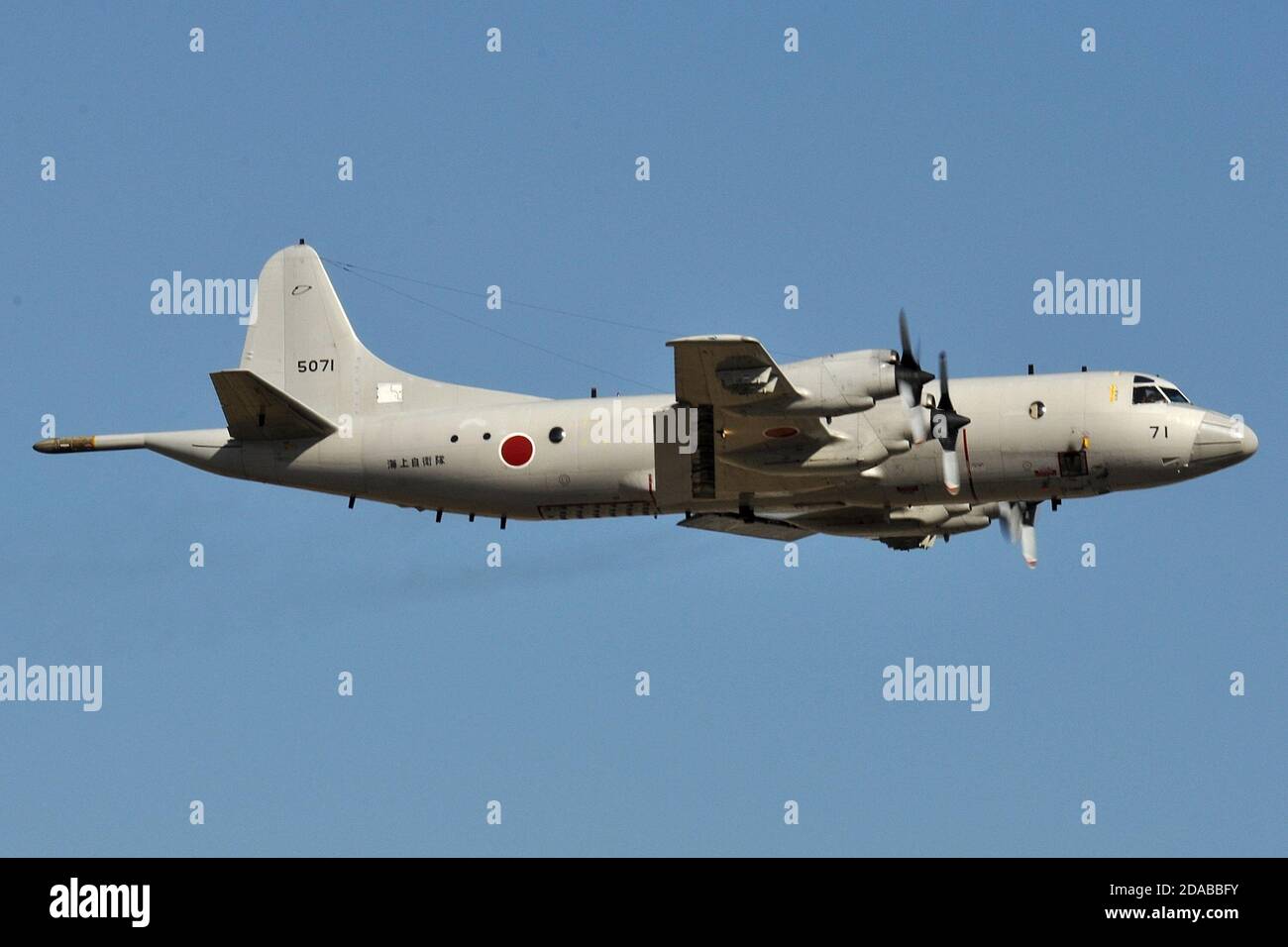 LOCKHEED P-3C ORION PATROUILLEUR MARITIME DE LA MARINE JAPONAISE (JMSDF). Banque D'Images