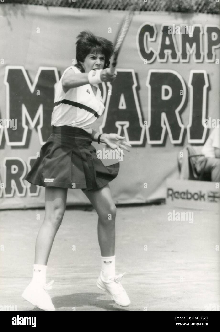 Jennifer Capriati, joueur de tennis américain, 1988 Banque D'Images