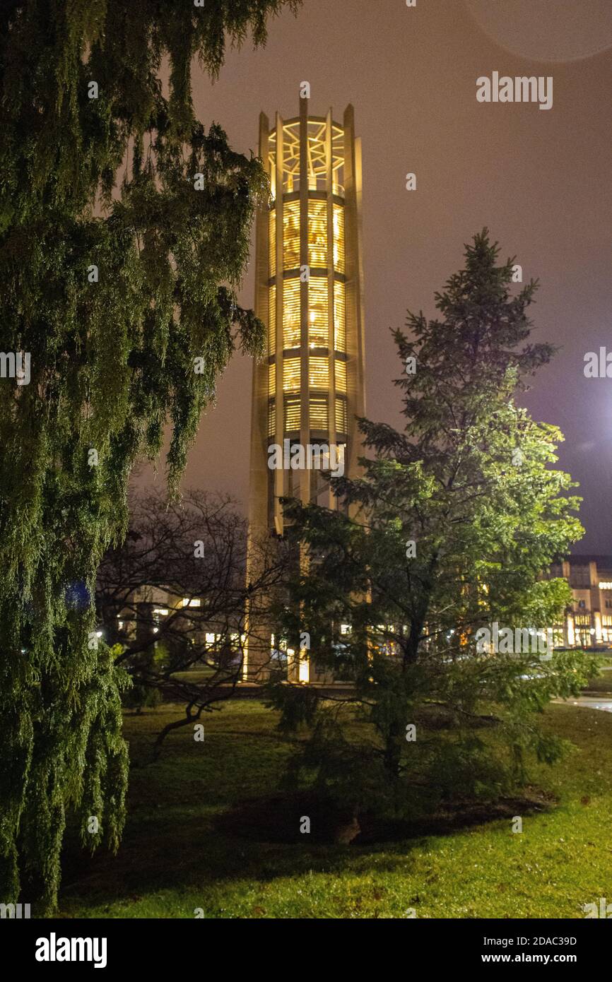 Indiana University Metz Bicentennial Grand Carillon Banque D'Images