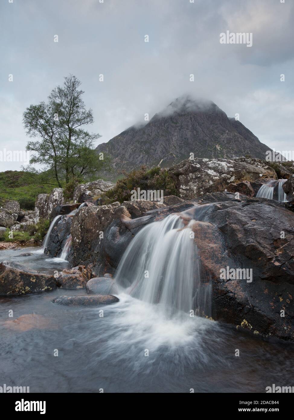 Le Coupall tombe à Glencoe Banque D'Images