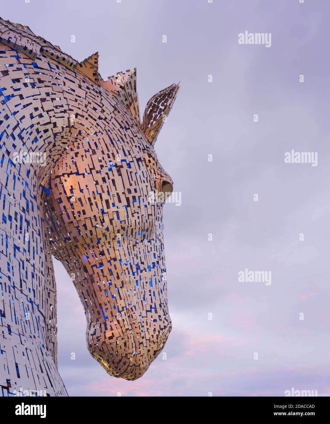 Les Kelpies Banque D'Images