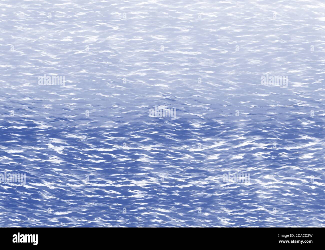 Illustration de l'océan, de la mer et des vagues. Peinture numérique. Océan. Mer. Vagues. Peinture. Arrière-plan. Toile de fond. Bannière. Fond d'écran. Nature, eau. Banque D'Images
