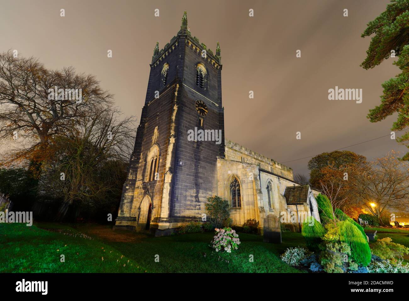 Eglise St Mary à Swillington, Leeds, West Yorkshire, Royaume-Uni Banque D'Images