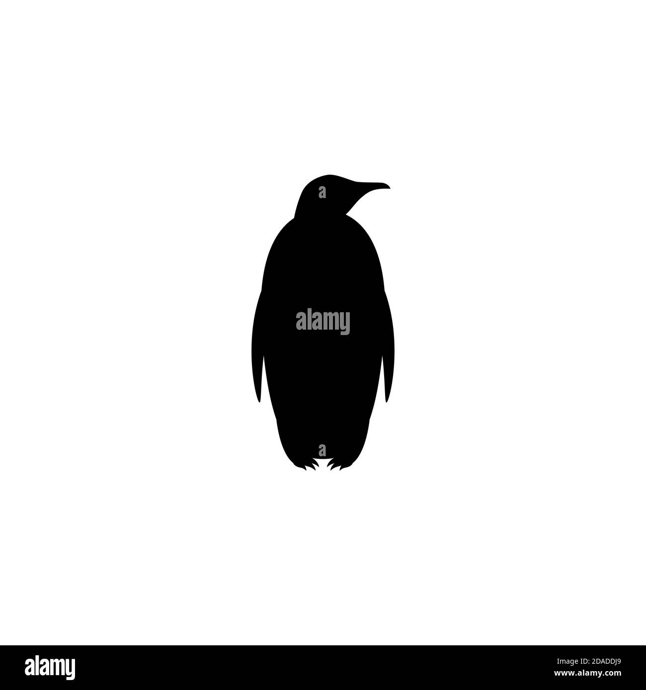 icône de silhouette de pingouin antarctique noir. illustration vectorielle de pinguin debout isolée sur blanc. Froid, nord, symbole de la nature. Illustration de Vecteur icône de silhouette de pingouin antarctique noir. illustration vectorielle de pinguin debout isolée sur blanc. Froid, nord, symbole de la nature. Illustration de Vecteur