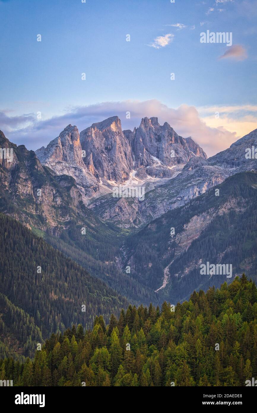 Cima campido et cima focobon Banque de photographies et d’images à