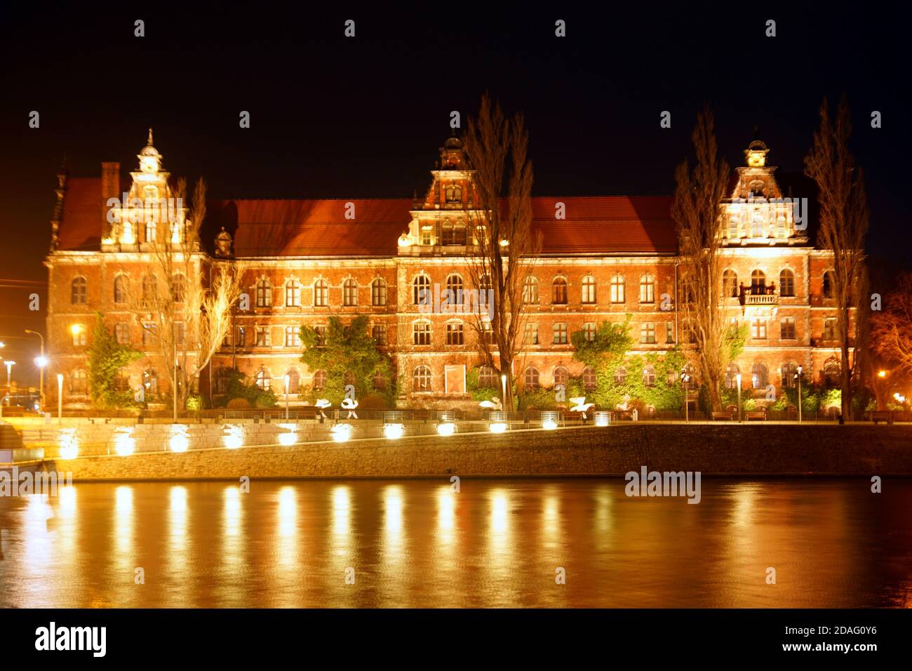 Le Musée national de Wroclaw, Pologne Banque D'Images