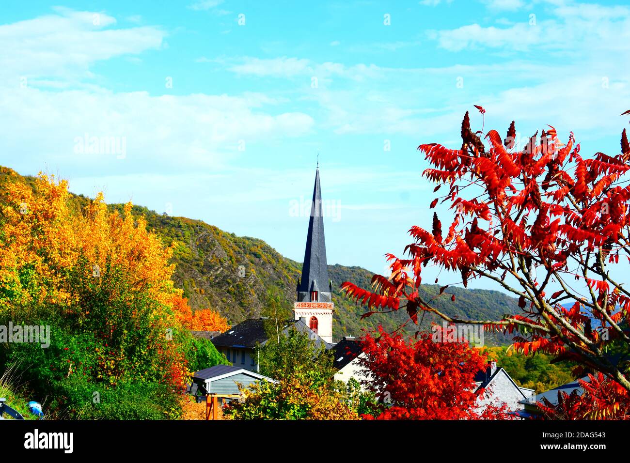 Klotten an der Mosel Banque D'Images