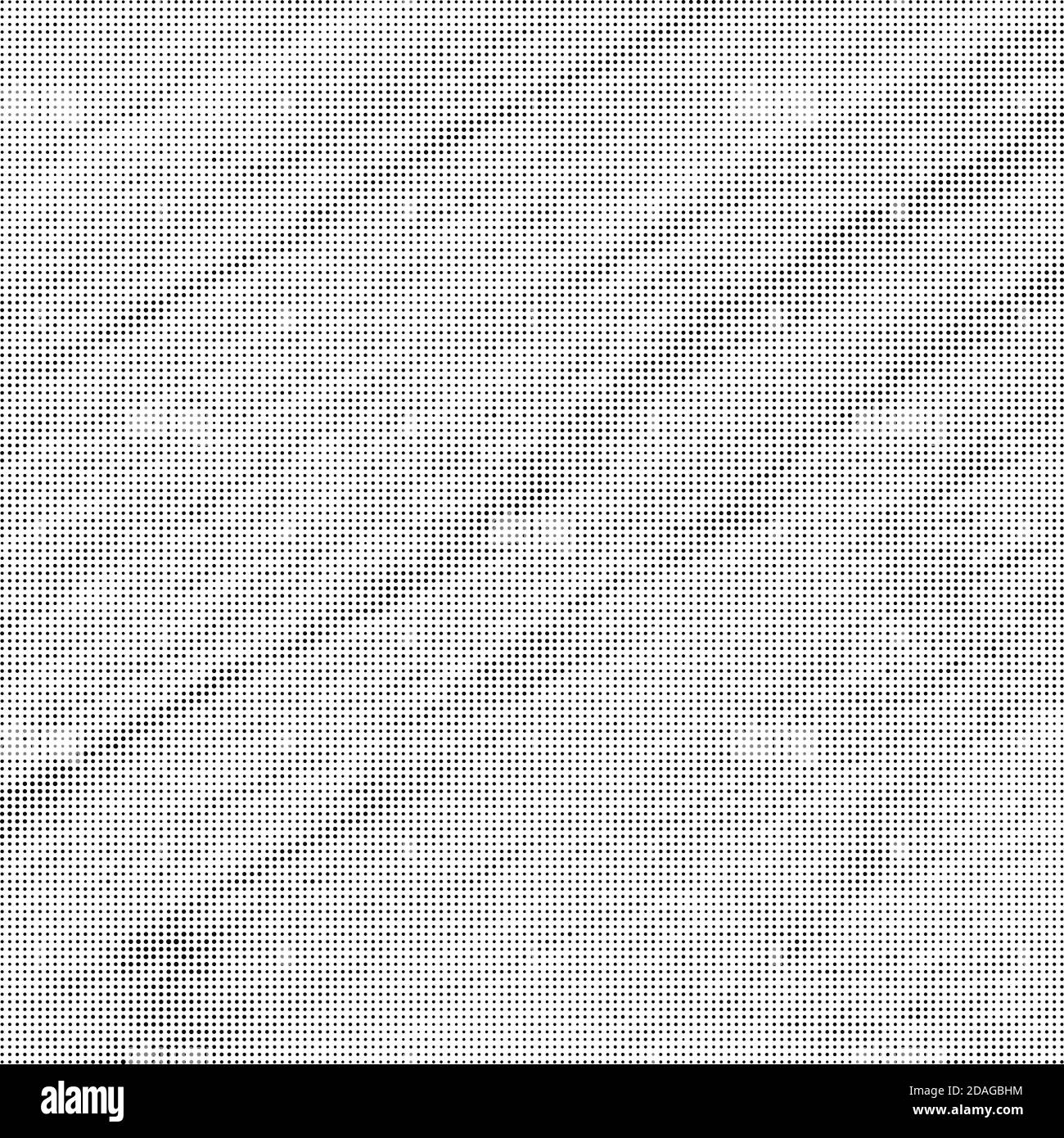 Motif demi-ton. Ensemble de points. Texture en pointillés sur fond blanc. Modèle de Grunge superposé. Toile de fond pop Art. Banque D'Images