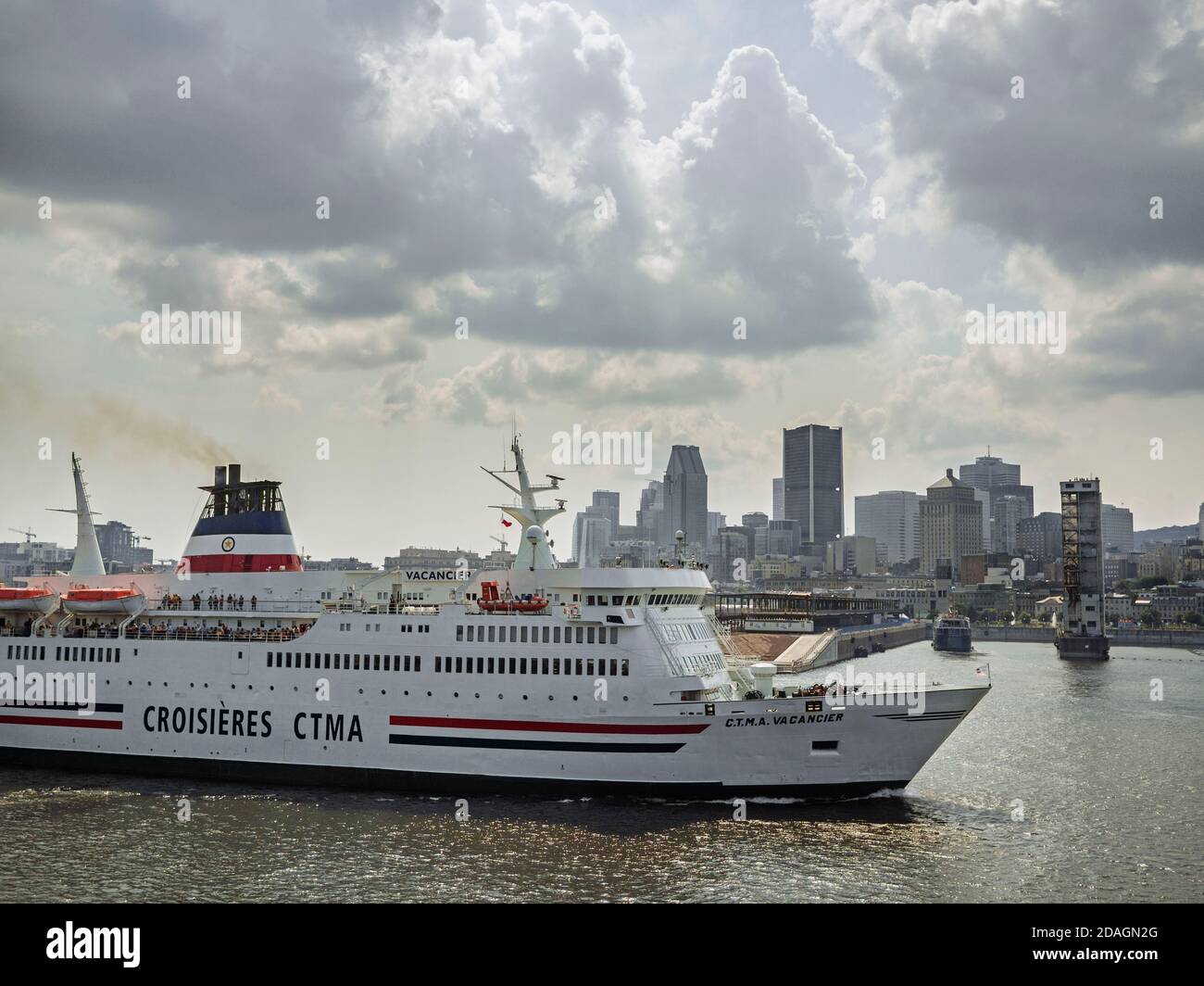 Croisiere Ile De La Madeleine Depart Montreal Ctma Banque de photographies et d'images à haute résolution - Alamy