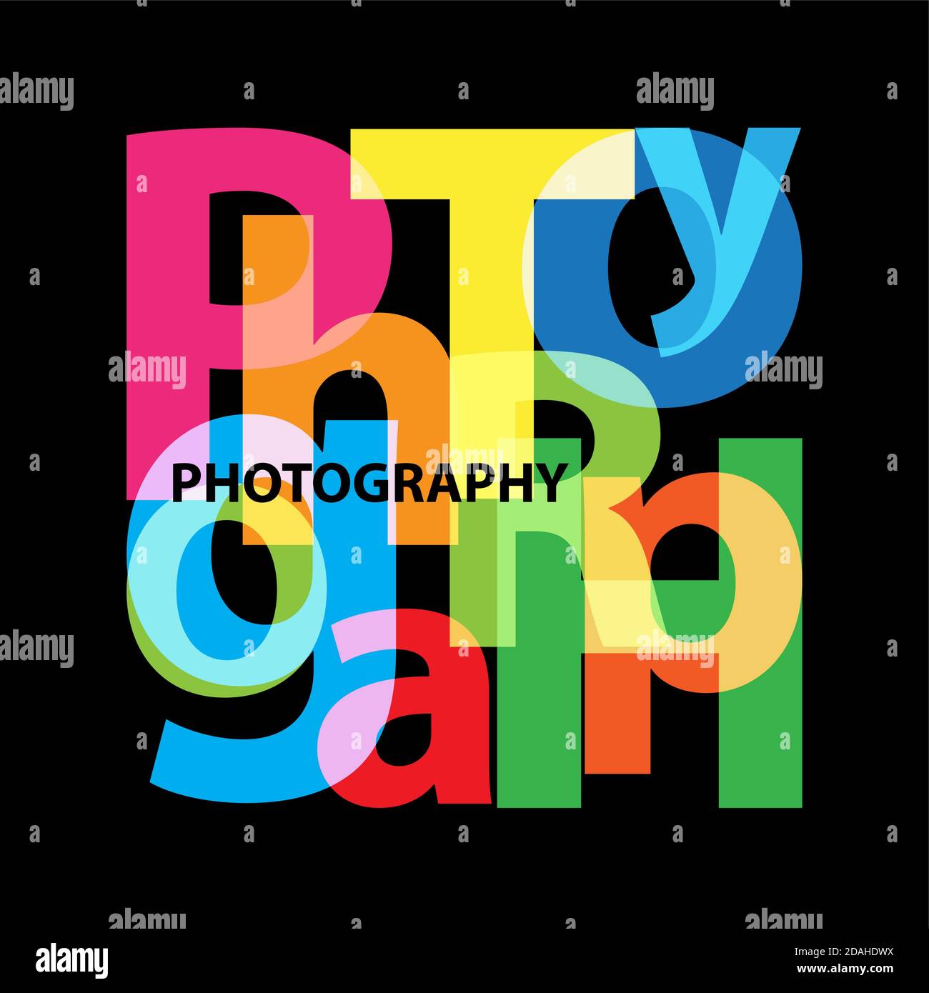 Photographie de vecteur. Texte cassé Illustration de Vecteur