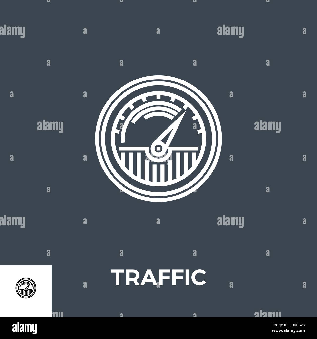 Icône de trafic vecteur. Illustration de Vecteur