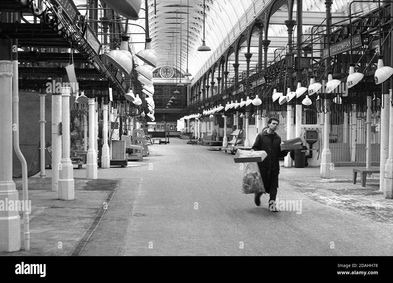 Marché de la viande Smithfield vers 1983 Banque D'Images