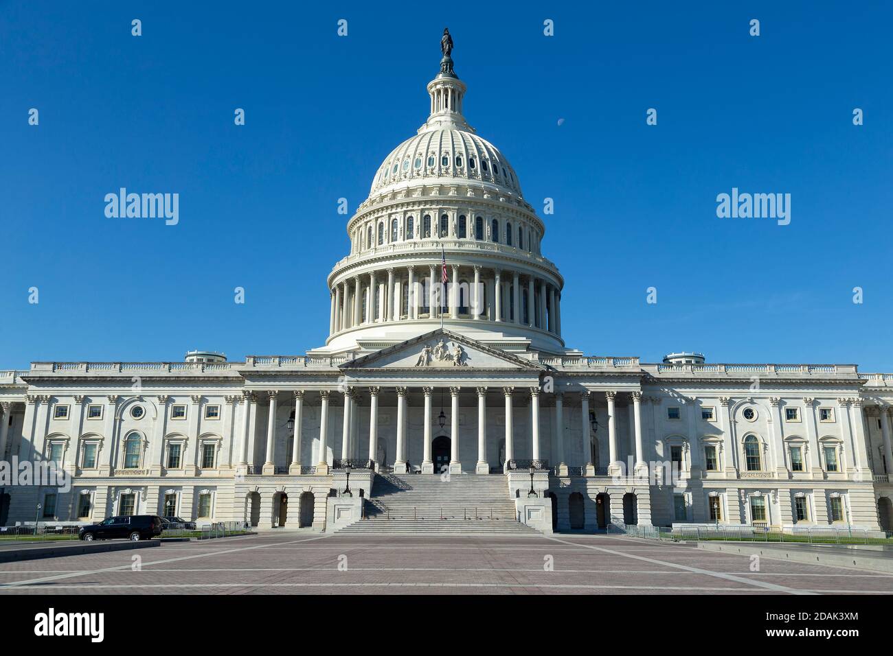 Le Capitol Building est face Washington DC USA Banque D'Images