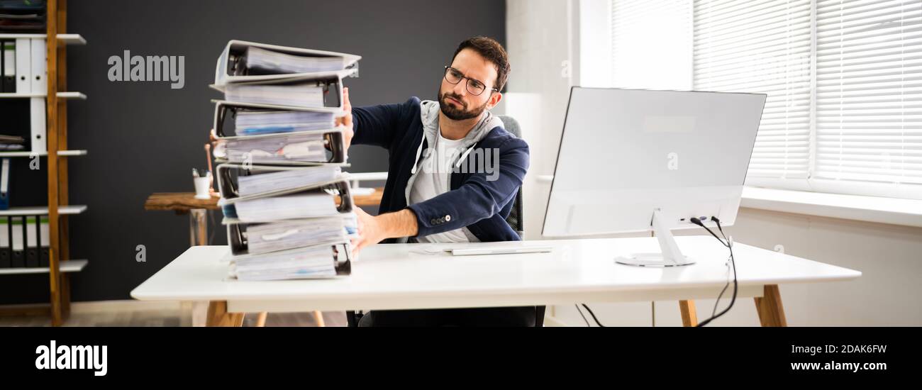 Logiciel de document de facture de taxe E et transformation numérique Banque D'Images