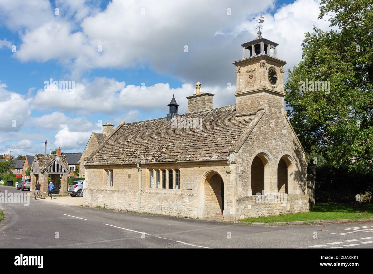 Buscott Village Hall, Buscot, Oxfordshire, Angleterre, Royaume-Uni Banque D'Images